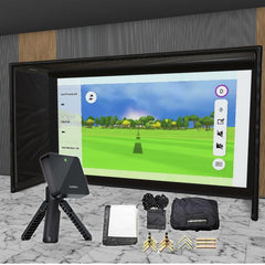 Garmin Approach R10 SIG DIY Golf Simulator Studio Package Golf Simulator Garmin 14'2 x 8'4" x 5' (R10) 