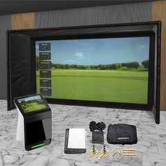 Garmin Approach R50 SIG DIY Golf Simulator Studio Package Golf Simulator Garmin 14'2 x 8'4" x 5' (R50) 