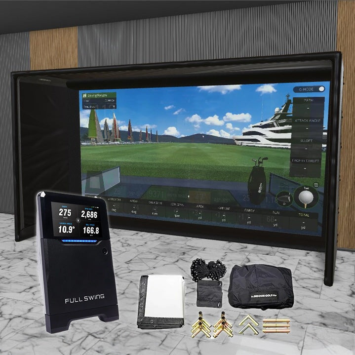 Full Swing Kit SIG DIY Golf Simulator Studio Package Golf Simulator Full Swing 14'2 x 8'4" x 5' (FSK) 