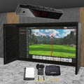 Uneekor EYE XO SIG DIY Golf Simulator Studio Package Golf Simulator Uneekor 14'2 x 8'4" x 5' (XO) 