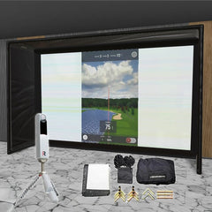 Rapsodo MLM2PRO SIG DIY Golf Simulator Studio Package Golf Simulator Rapsodo 15'4" x 9'10" 5' (MLM) 