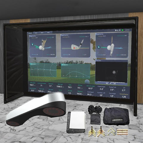 ProTee VX SIG DIY Golf Simulator Studio Package Golf Simulator Protee United 15'4" x 9'10" 5' (PT) 