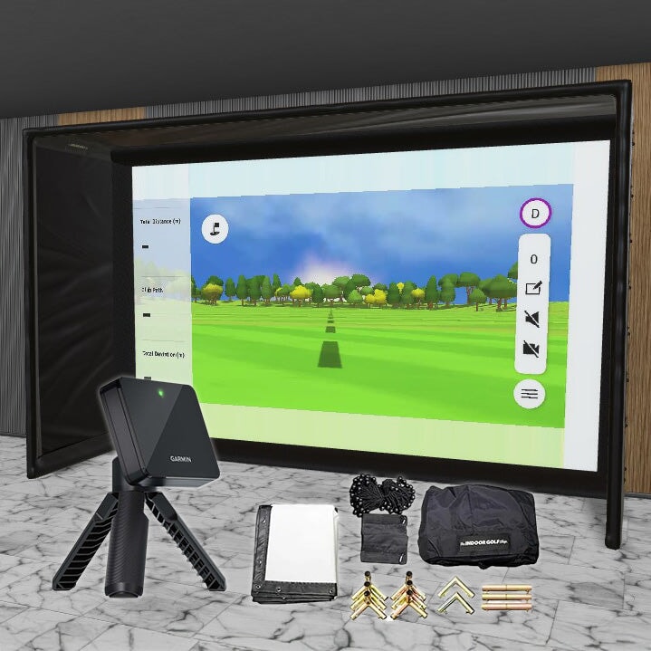 Garmin Approach R10 SIG DIY Golf Simulator Studio Package