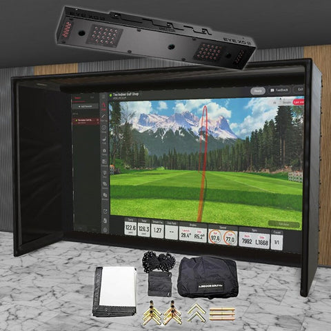Ueekor EYE XO2 SIG DIY Golf Simulator Studio Package Golf Simulator Uneekor 15'4" x 9'10" 5' (XO2) 