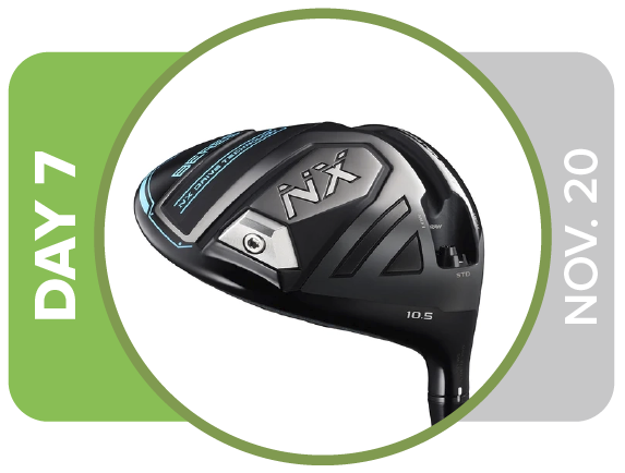CONGRATULATIONS: Steve H. (Tennessee)
Monday, November 20
Honma NX Driver