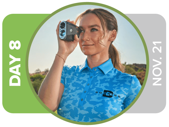 CONGRATULATIONS: Shane U. (Kansas)
Tuesday, November 21
Bushnell V6 Range Finder