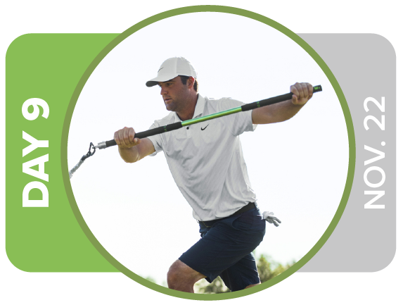 CONGRATULATIONS: Eric S. (Pennsylvania)

Wednesday, November 22
Golf Forever Swing Trainer