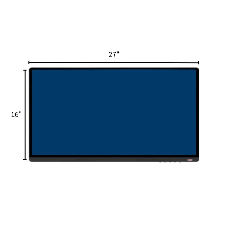 27" touchscreen monitor specifications