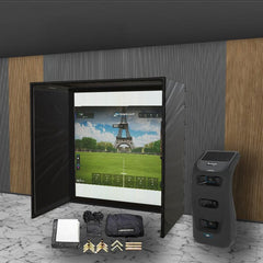 Bushnell Launch Pro i SIG DIY Golf Simulator Studio Package Golf Simulator Bushnell Golf 8'4" x 8'4" x 5' (BLPi) 