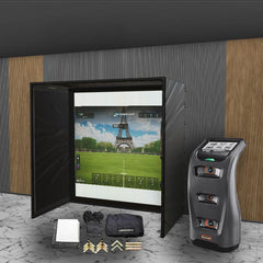 Bushnell Launch Pro SIG DIY Golf Simulator Studio Package Golf Simulator Bushnell Golf 8'4" x 8'4" x 5' (BLP) 