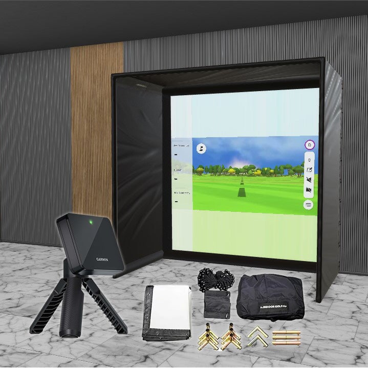 Garmin Approach R10 SIG DIY Golf Simulator Studio Package Golf Simulator Garmin 8'4" x 8'4" x 5' (R10) 