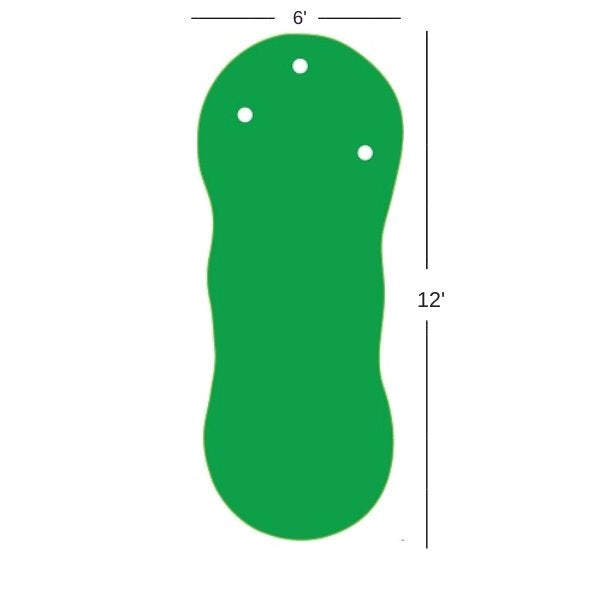Big Moss The General V2 Putting Green (6' x 12')