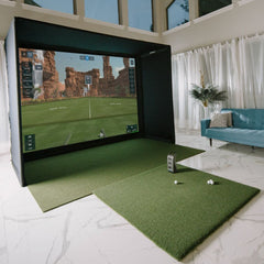Bushnell Launch Pro SIG10 Golf Simulator With 5x5 Hitting Mat