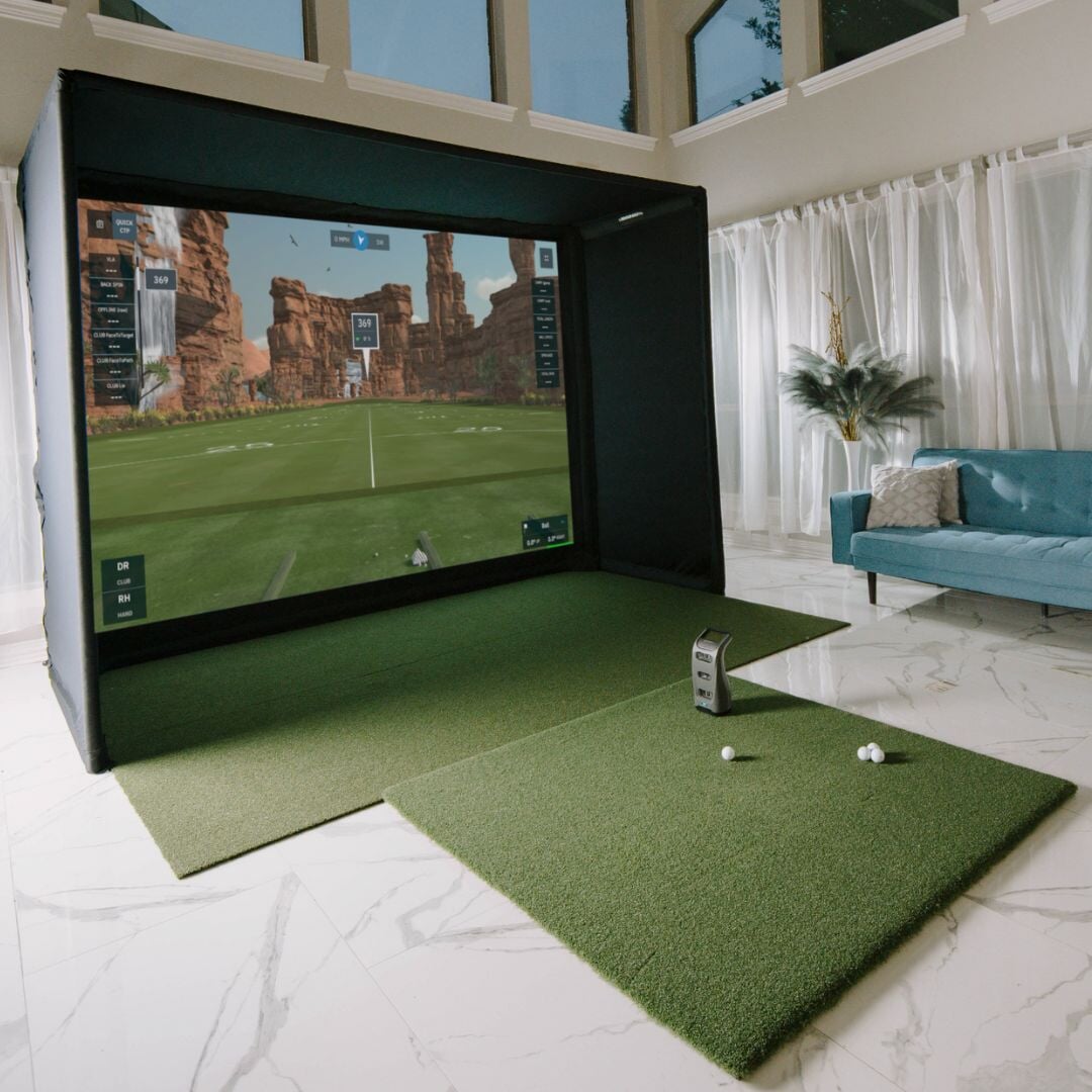 Bushnell Launch Pro Circle B Edition SIG10 Golf Simulator Package