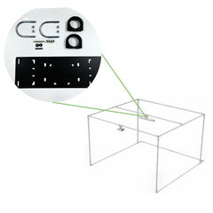 Launch Monitor Enclosure Flush Mount - For Commercial Enclosures Accessory Shop Indoor Golf 