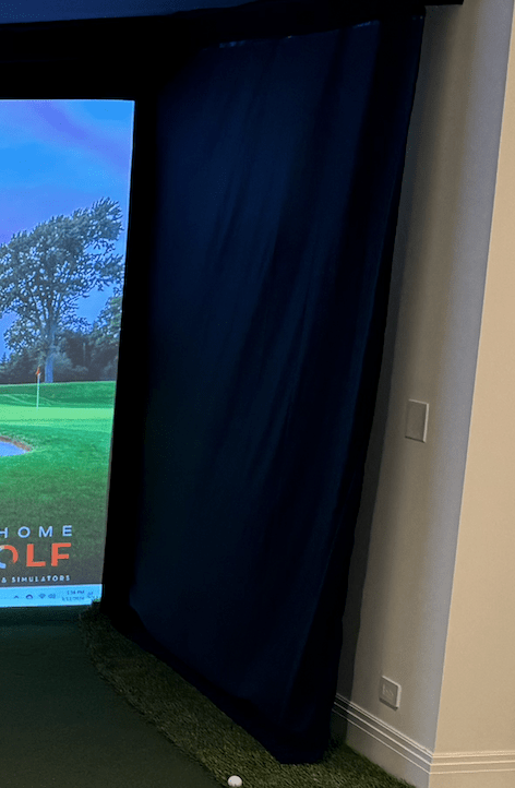 Golf Simulator Curtains Golf Simulator Curtains Shop Indoor Golf 