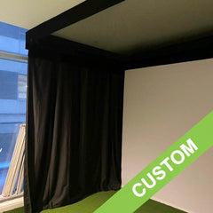 SIG Custom Golf Simulator Curtains Custom Product Shop Indoor Golf 