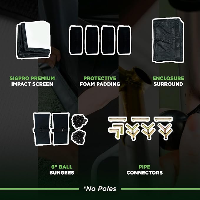ProTee VX SIG DIY Golf Simulator Studio Package Golf Simulator Protee United 