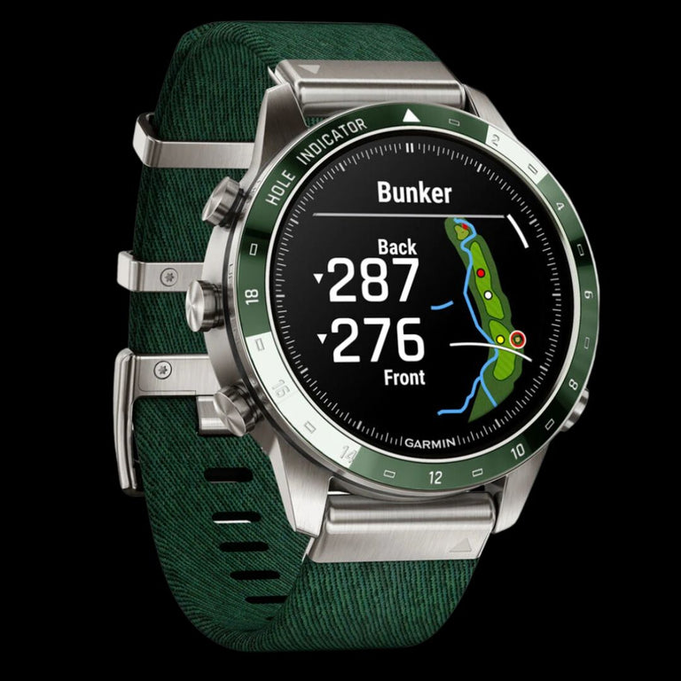 Garmin MARQ Golfer Watch with course overview