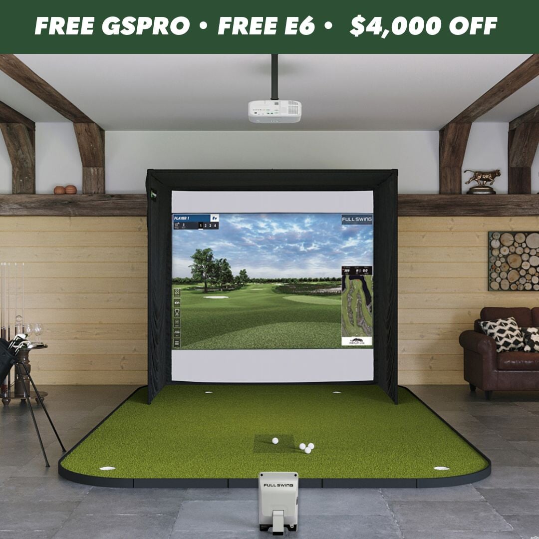 Full Swing KIT SIG8 Golf Simulator Package Golf Simulator Full Swing 