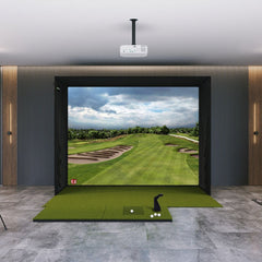 Launch Box SIG10 with sigpro softy 4' x 7' golf mat. 