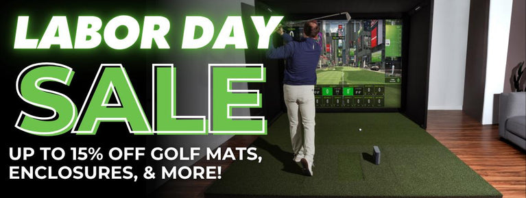 golf simulator sales and promotions