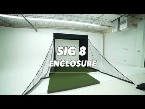 SIG8 Golf Simulator Enclosure Assembly