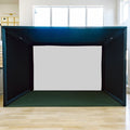 SIGPRO Commercial Golf Simulator Enclosure with 16:10 aspect ratio