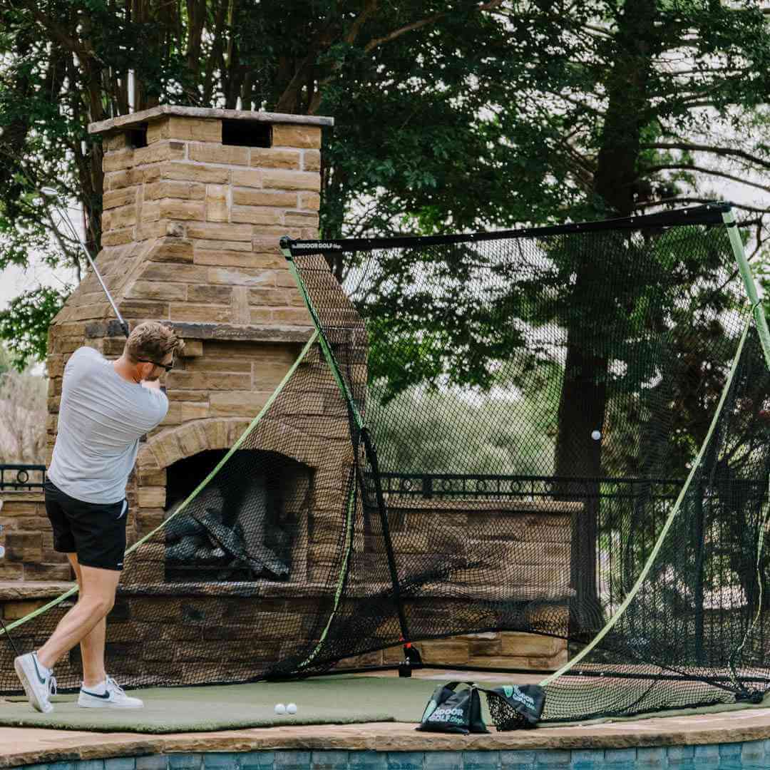 Uneekor EYE MINI Golf Net Practice Bundle Golf Simulator Uneekor 