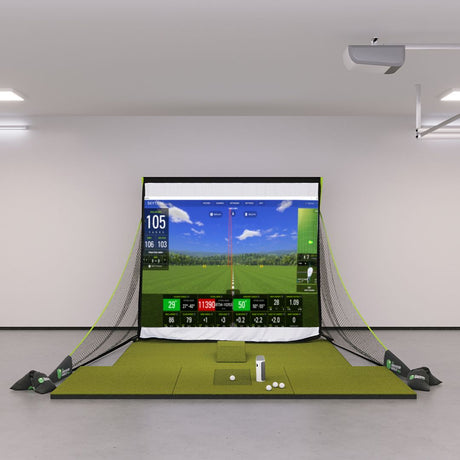 SkyTrak+ Bronze Golf Simulator Package Golf Simulator SkyTrak SIGPRO 4' x 10' None 