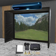 TruGolf APOGEE SIG DIY Golf Simulator Studio Package Golf Simulator TruGolf 10'10" x 8'4" x 5' (TGA) 