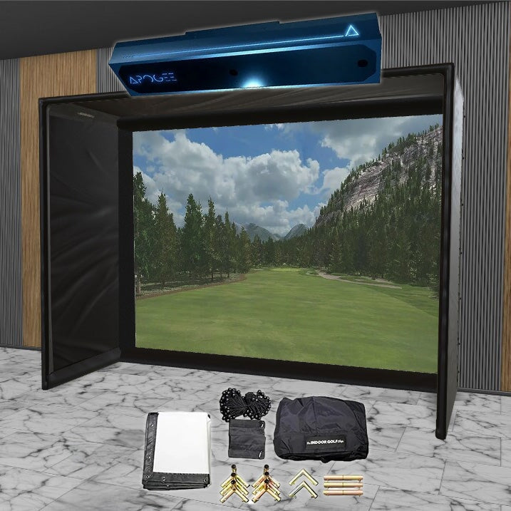 TruGolf APOGEE SIG DIY Golf Simulator Studio Package Golf Simulator TruGolf 10'10" x 8'4" x 5' (TGA) 