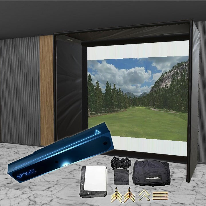 TruGolf APOGEE SIG DIY Golf Simulator Studio Package Golf Simulator TruGolf 10'4" x 10'4" x 5' (TGA) 