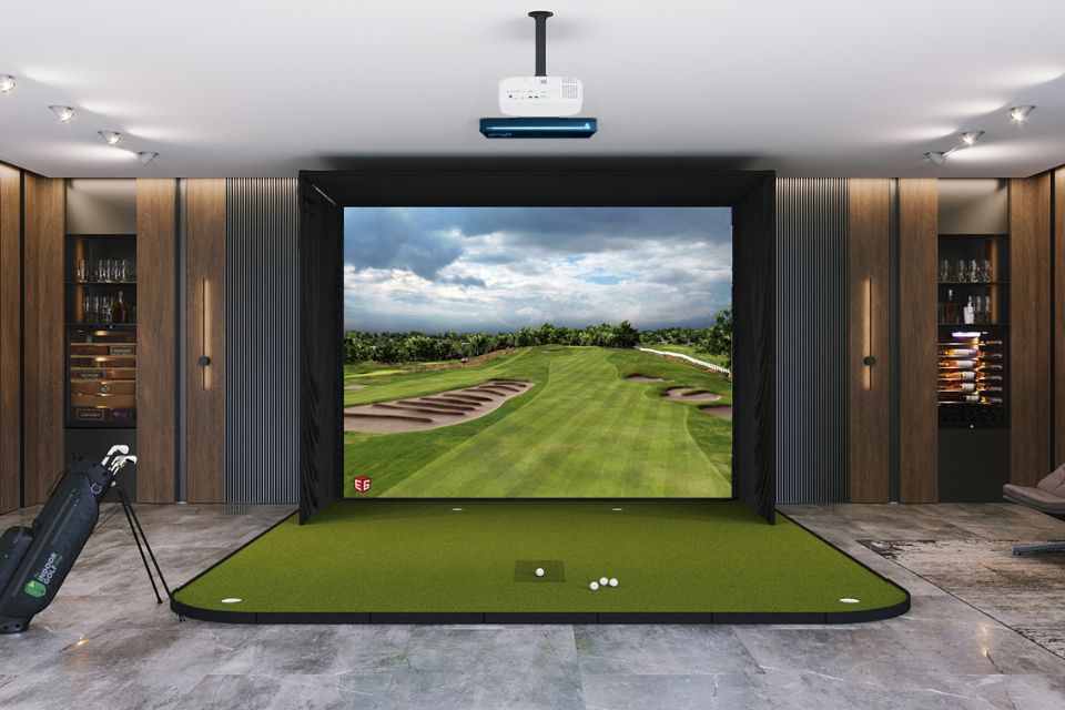 Indoor golf clubs are the next best thing to the real thing