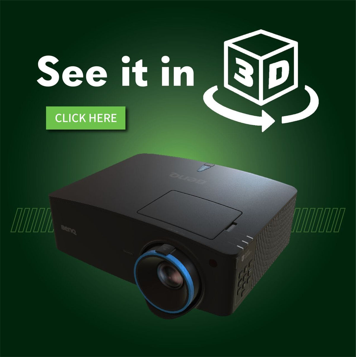 BenQ LU935ST 3d viewer