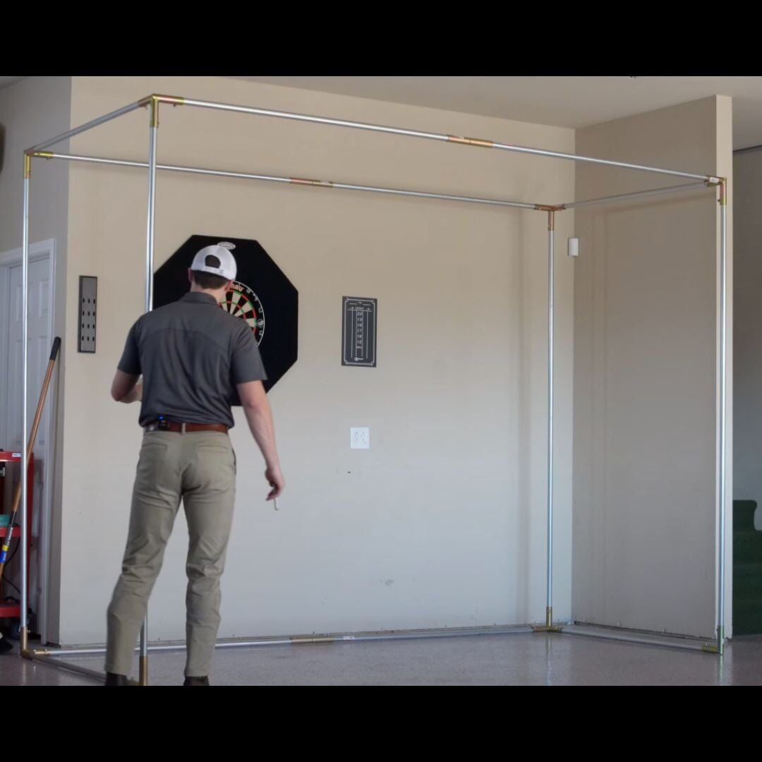 DIY Golf Simulator enclosure 