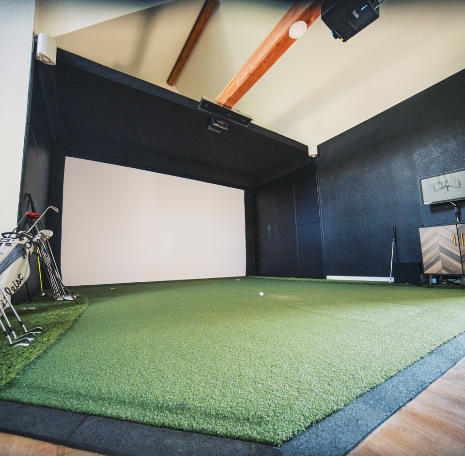 Golf Simulator Frame Padding SIGPRO Golf Simulator Wall Padding