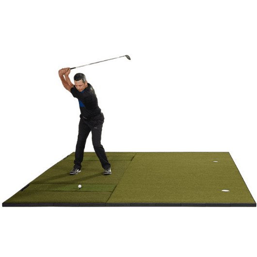 Fiberbuilt 10′ x 10′ Double-Hitting Combo Mat Golf Mat Fiberbuilt 