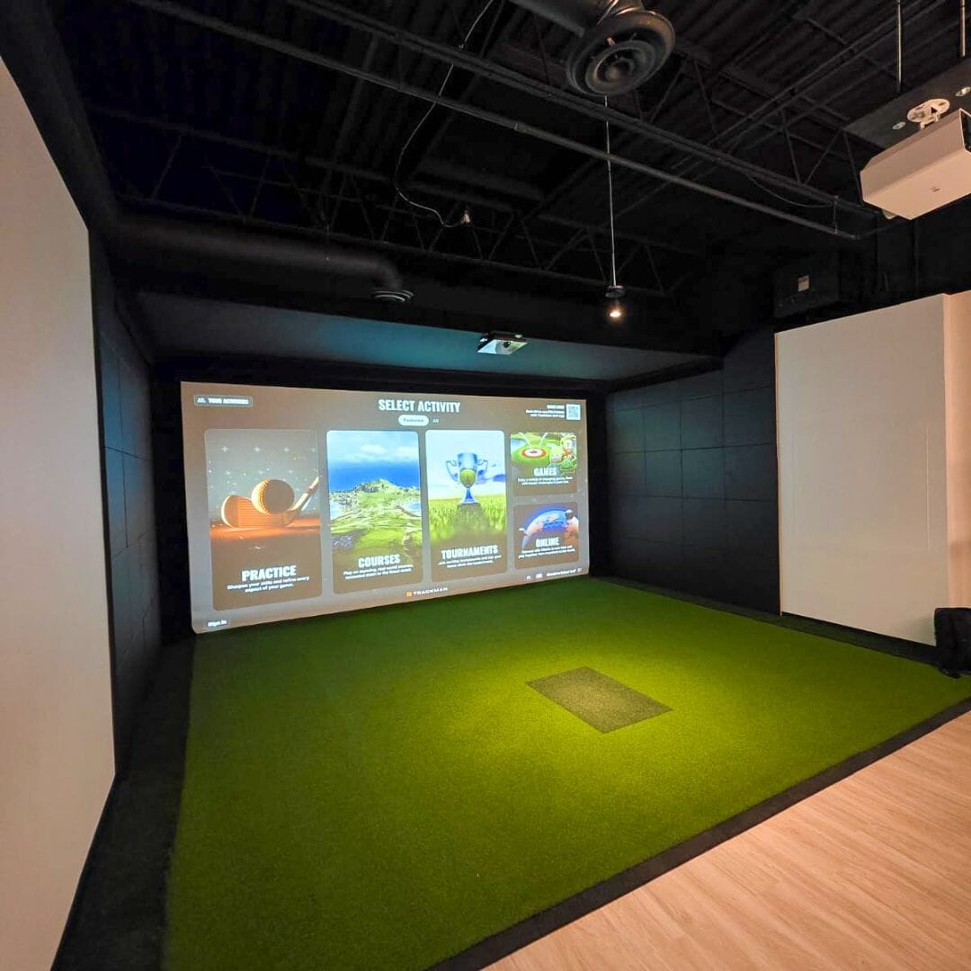 Commercial Golf Simulator Installation