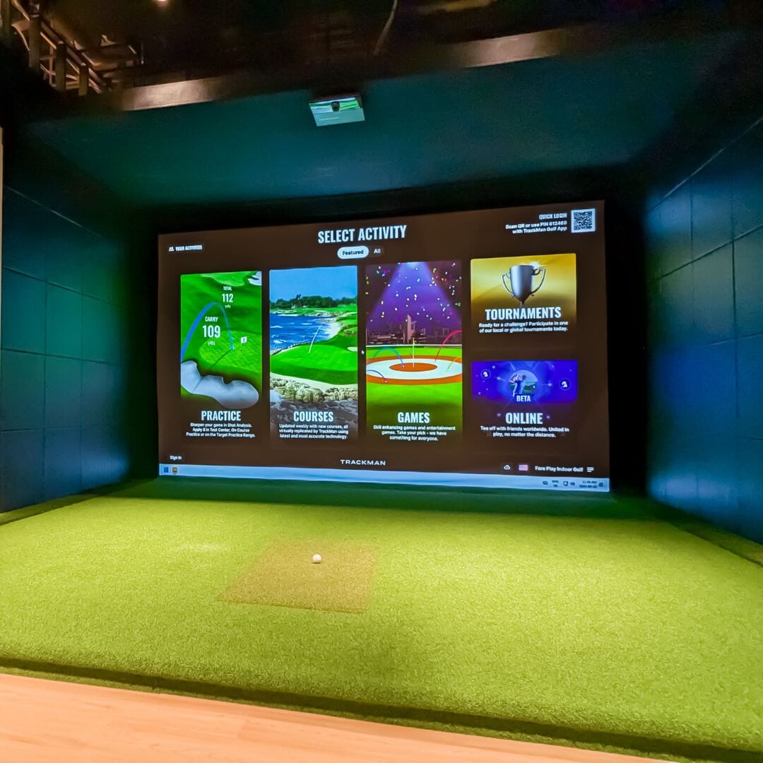 Commercial Golf Simulator Installation
