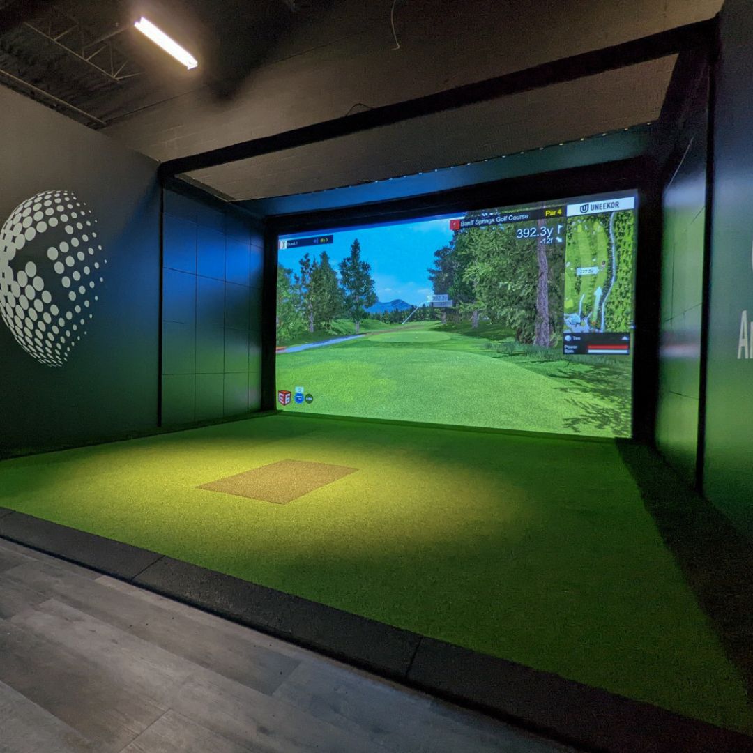 Commercial Golf Simulator Installation