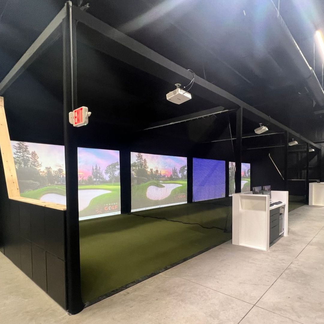 Commercial Golf Simulator Installation
