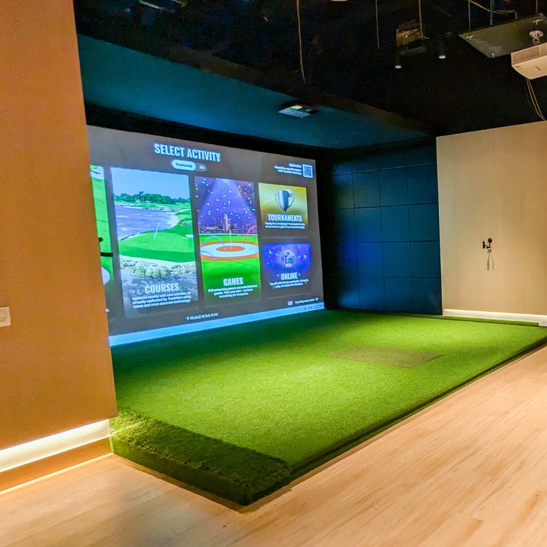 Commercial Golf Simulator Installation