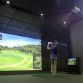 EPSON PowerLite L790SE 4K Golf Simulator Projector - installed in a golf simulator