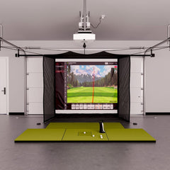 Uneekor EYE MINI Garage Golf Simulator Package Golf Simulator Uneekor 