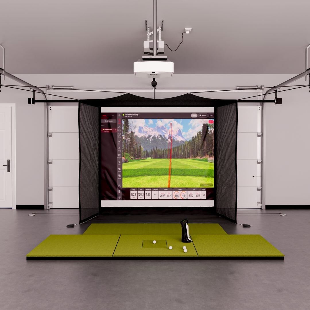 Uneekor EYE MINI Garage Golf Simulator Package Golf Simulator Uneekor 