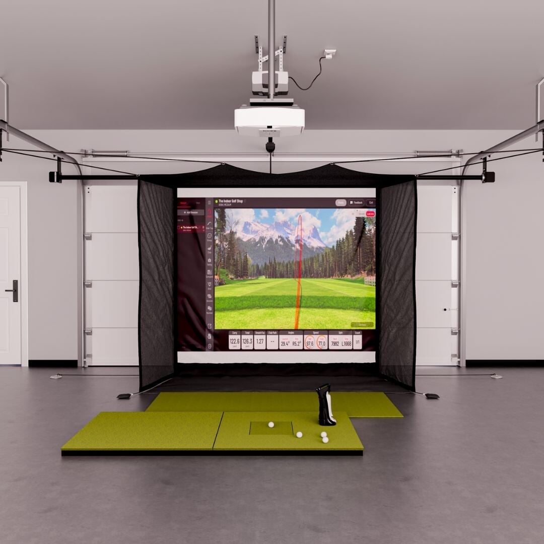Uneekor EYE MINI Garage Golf Simulator Package Golf Simulator Uneekor 