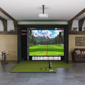 Uneekor EYE MINI SIG10 Golf Simulator Package with SIGPRO Softy 4' x 7' Golf Mat