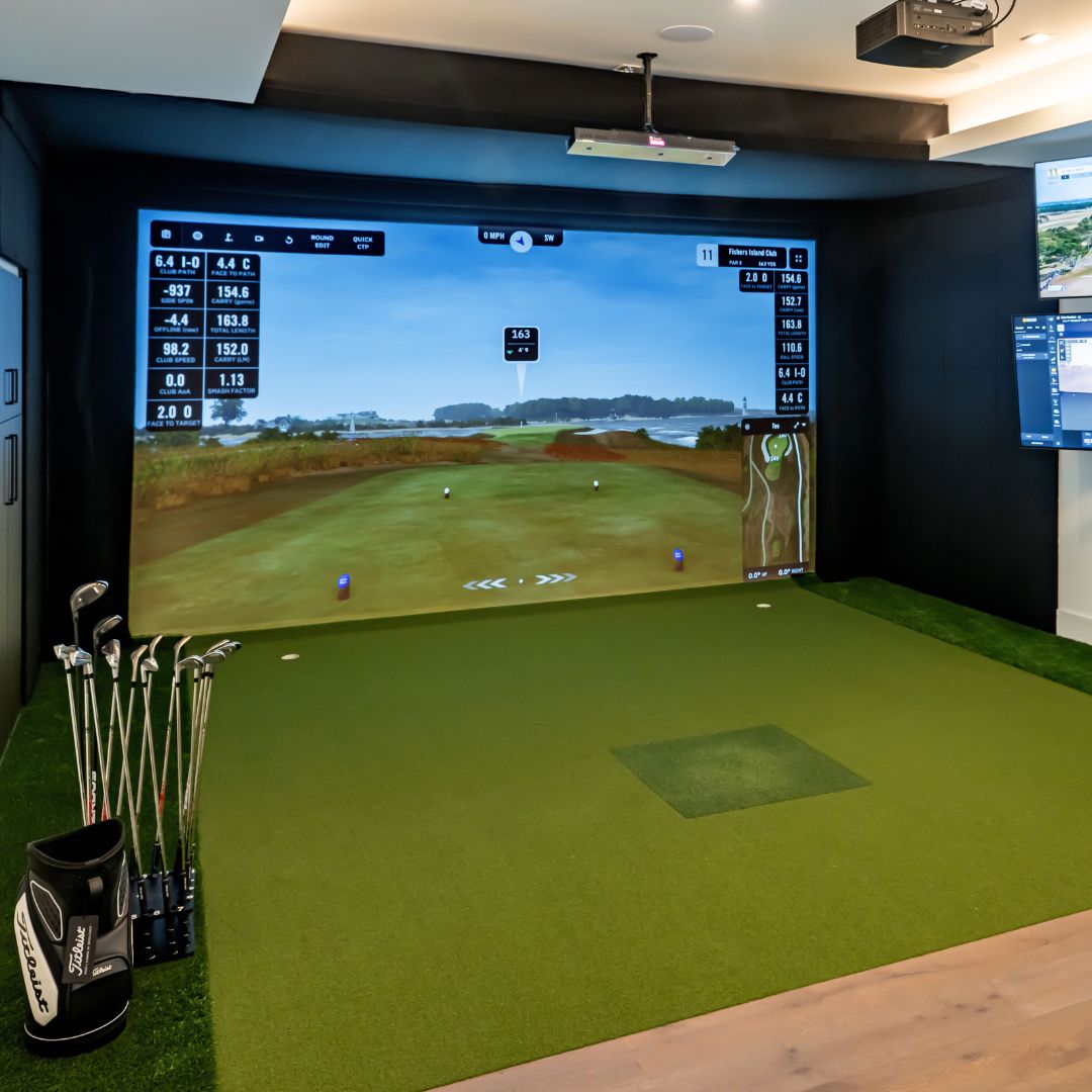 uneekor eye xo2 custom golf simulator