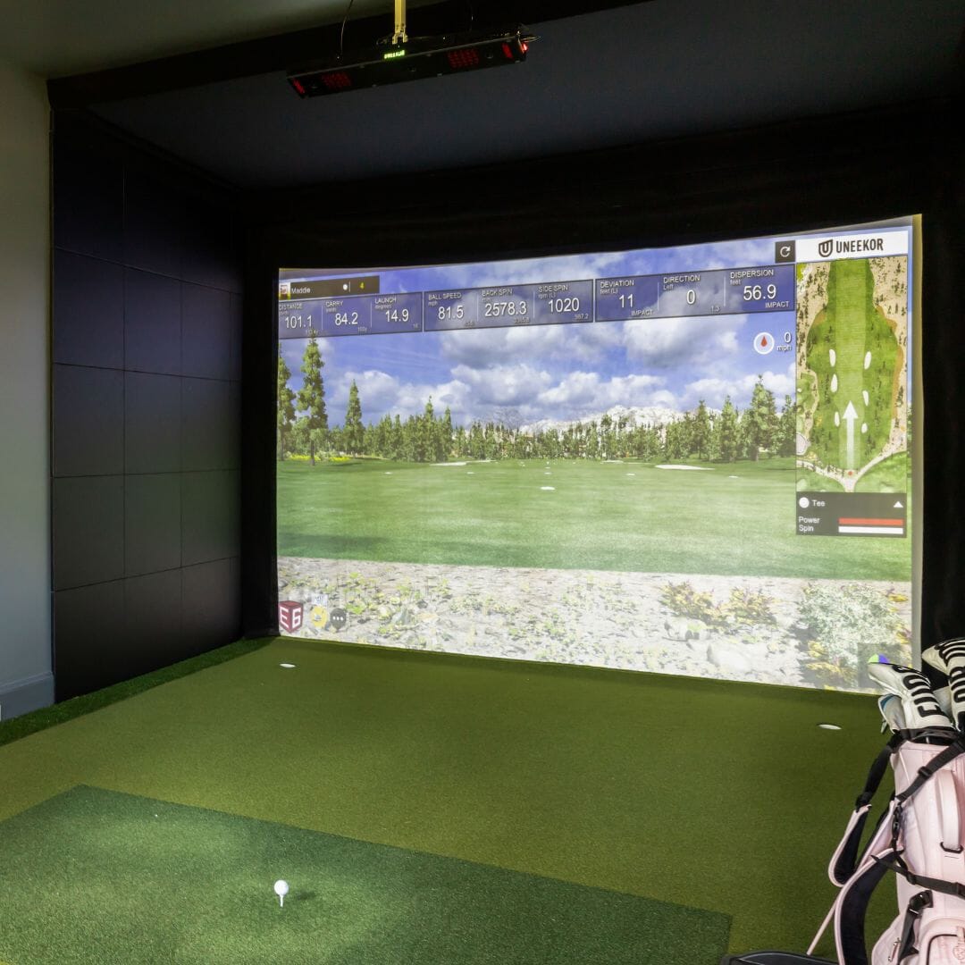 EYE XO2 Custom golf simulator